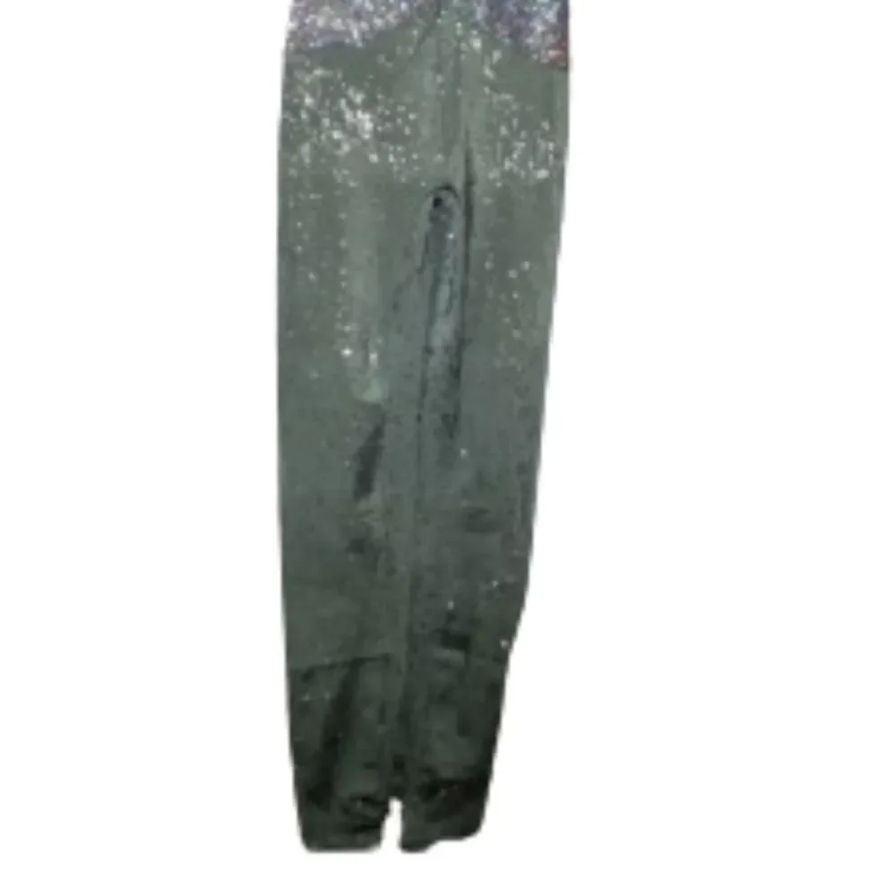 Jazz, Acro Dance Costume, Grey and tan sequence, Large Child